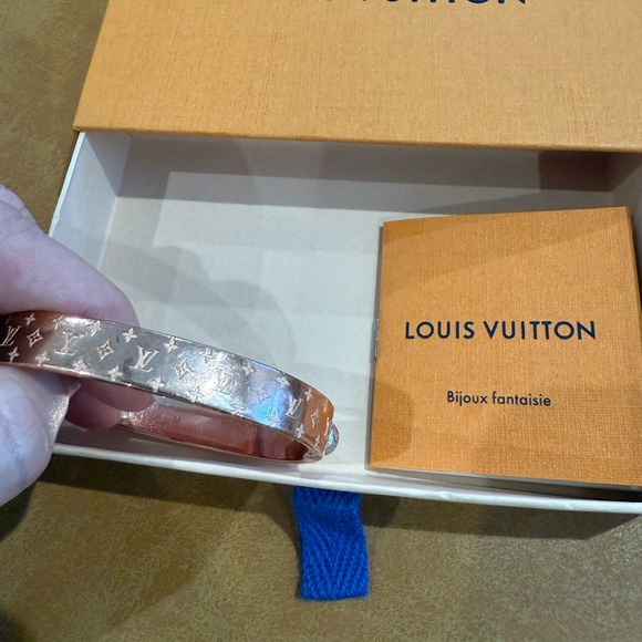 Louis Vuitton Rose Gold Monogram Bracelet - Picture 6 of 10